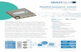 MultiConnect rCell 100 Series Data Sheet: Intelligent HSPA ...€¦ · MultiConnect® xDot ™ Long Range / Secure 868/915 MHz LoRa™ Module . BENEFITS · Range of miles ·® Deep