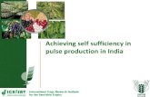 Achieving self sufficiency in pulse production in Indiaksiconnect.icrisat.org/wp-content/uploads/2016/05/PMG-Pulses-strat… · Towards self sufficiency in pulse production On average,
