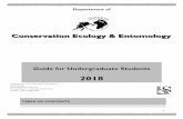 Ext - Stellenbosch University...Insect pest management 314 6 Insect conservation ecology 464 7 Insect diversity 418 8 Conserving nature 212 9 Conservation censusing 244 11 Biome ecology