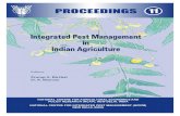 Integrated Pest Management in Indian Agriculture · Integrated Pest Management for Sustainable Agriculture 11 ... Insect pests, diseases and weeds inflict enormous losses to the potential