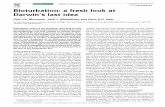 Bioturbation: a fresh look at Darwin’s last idea - VLIZ · Bioturbation: a fresh look at Darwin’s last idea Filip J.R. Meysman, Jack J. Middelburg and Carlo H.R. Heip Centre for