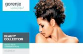 BEAUTY COLLECTIONstatic14.gorenje.com/files/default/Design-lines/Beauty/... · 2017-07-13 · [BEAUTY COLLECTION] Gorenje Beauty Collection is a new collection of hair care appliances