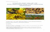 STATUS AND VALUE OF POLLINATORS AND POLLINATION SERVICESrandd.defra.gov.uk › Document.aspx?Document=12316_finalreportph… · status of pollinators and pollination services in England.