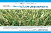 Scientific Program - Agriculture webinars 2020 · 2016-08-30 · Scientific Program OMICS Group Conferences 5716 Corsa Ave., Suite 110, Westlake Los Angeles, ... Adoption of IPM approach-