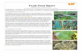 Fruit Pest News - University of Tennessee system Pest News/Volume 14... · 2013-06-10 · Fruit Pest News Volume 14, No. 3 June 10, 2013 Entomology and Plant Pathology Department,