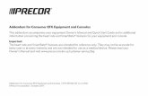Addendum for Consumer EFX Equipment and …...Addendum for Consumer EFX Equipment and Consoles This addendum accompanies your equipment Owner’s Manual and Quick Start Guide and is