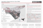 Humanitarian Situation Overview in Syria (HSOS) · and Aleppo governorates.l In Deir-ez-Zor governorate many traders closed their shops due to sudden increases in taxes. m See the