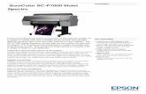 SureColor SC-P7000 Violet Spectro - be02.cp-static.com...Produce professional prints and proofs of the highest quality on a range of media with this versatile photo printer and proofer.
