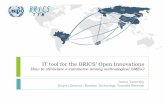 IT tool for the BRICS’ Open Innovations - RTTN TTN presentatio… · IT tool for the BRICS’ Open Innovations How to stimulate e-commerce among technological SMEs? Anton Yanovsky