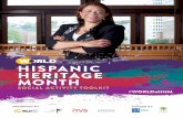 HISPANIC HERITAGE MONTH - impactmediapartners.com · the Stage—real stories from people with extraordi-nary experiences. Tales of love, heartbreaking loss, unexpected triumph, facing