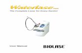 © 2002 Biolase Technology, Incorporated Manua… · Garnet) tissue cutting system is a unique device with diverse hard and soft tissue dental applications. For hard tissue procedures,