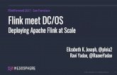 FlinkForward 2017 - San Francisco Deploying Apache Flink ...mesosphere.github.io/presentations/2017-04-11... · data pipeline + Installing Flink on DC/OS Part 3 DC/OS 1.9 key features