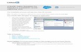LinkedIn Sales Navigator for Salesforce Installation Guide: Lightning View · Salesforce Installation Guide: Lightning View The installation process will take less than 30 minutes.