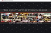 The Department of Family Medicine - Ohio State …...2015 Ohio Family Physician of the Year. Dr. Welker will be recognized and will receive her award at the Ohio Academy of Family