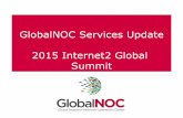 GlobalNOC Services Update 2015 Internet2 Global Summitmeetings.internet2.edu/media/medialibrary/...GlobalNOCServicesUpd… · Service Desk Activity Metrics for 2014 • 1.9 million