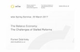 wiiw Spring Seminar 2017: The Belarus Economy: The ... · No privatisation but growth of a de novo private sector: ... Soviet-type collective farms (kolkhozes) are still in existence