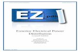 Exterior Electrical Power Distribution · 2016-10-04 · CHAPTER 2 ELECTRICAL POWER REQUIREMENTS 2-1 ELECTRICAL POWER REQUIREMENTS: GENERAL. Virtually all building installations have