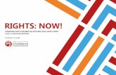 RIGHTS: NOW! - Office of the Children’s Commissioner · Rights: Now! includes two sessions and hands-on activities as well as background information and resources. It provides children