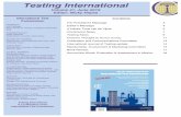 Testing International · Testing International Volume 41, June 2019 Editor: Nicky Hayes International Test Commission ... Educational Testing Service, USA Peter Macqueen, Compass