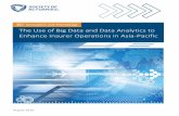 The Use of Big Data and Data Analytics to Enhance Insurer ... · internet of things that are playing a key role in the development of big data and data analytics. These technologies