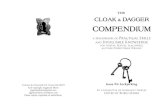 COMPENDIUM - WordPress.com · COMPENDIUM a Handbook of Practical Skills and Invaluable Knowledge for Thieves, Rogues, Scallywags, & other Disreputable Persons Issue #2: Lockpicking