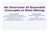 An Overview of Essential Concepts in Data Miningmuri.materials.cmu.edu/data/ReviewMeeting_2014_01/... · Pilania G, Wang C, Jiang X, Rajasekaran S, Ramprasad R. Accelerating materials