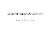 Sectoral Impact Assessment · Rivero, R. E. (2008): Workbook of Climate Change Impacts Assessments in Agriculture: Basic Knowledge, Methodologies and Tools. CCCCC / INSMET / Commonwealth
