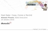Fast Data: Cosa, Come e Perché - BNova · 2018-07-12 · Apps Warehouse Cloud Big Data No SQL Documents Apps ... to meet demands for analytics and transactional data. ... Management