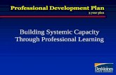 Building Systemic Capacity Through Professional Learning · Vision: DMPS Professional Development The Des Moines Public Schools will provide meaningful, ongoing, differentiated, high-quality