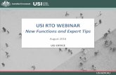 USI RTO WEBINAR › system › files › documents › usi...Ask the student to login to their USI account, change their name using a DVS ID document with their new name - you can