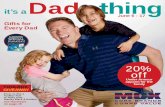 it’s a Dad thing - MCCS Hawaiimccshawaii.com/wp-content/uploads/2017/07/2018MCX-FathersDayJune6-17.pdfMEN+CARE Deodorant Clean Comfort 3 oz. DOVE® MEN+CARE® Hydrate 5 oz. Post