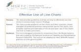Effective Use of Line Charts - Model Systems Knowledge ...€¦ · Effective Use of Line Charts 1 Purpose This tool provides guidelines and tips on how to effectively use line charts