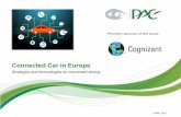 Connected Car in Europe - Cognizant€¦ · and analytics to develop various Digital Automotive Experience applications, such as those targeted at new age consumers. The automotive