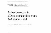 HSF Network Operations Manual - Healthy San Francisco · HEALTHY SAN FRANCISCO NETWORK OPERATIONS MANUAL. 1125HSF . Network . Operations . Manual. January 2019 – December 2019