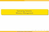 Operating Systems. Memory Managementso-grado/2018-19/Temas/SO-Memoria.pdf · Allows manual memory management for dynamic memory allocation via a group of library functions. The library