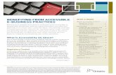 Benefitting From Accessible E-Business Practicesdocs.files.ontario.ca/documents/3292/medi-benefit... · 2014-07-30 · Key Concepts. Web accessibility benefits people with and without