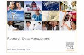 Research Data Management · 8 Key Barrier: Researcher Mind-set & Effort • Changing the workflow, managing & sharing data can cost precious time • Sharing data is not sufficiently