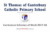 St Thomas of Canterbury Catholic Primary School€¦ · St Thomas of Canterbury Catholic Primary School Where every child is special Making S= P+ A+ C+ E for learning. Combining Use