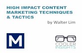 HIGH IMPACT CONTENT MARKETING TECHNIQUES & TACTICS …assets.marketing-interactive.com/masterclass/2017H2/15Aug/CourseSlides/... · ¿9.00 to 9.45: Content Marketing Principles ¿