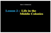 Lesson 2 : Life in the Middle Coloniesflintsocialstudiescurriculum.weebly.com/uploads/4/4/3/1/44310935/ss5u4l2.pp.pdfImportant Ideas about the Middle Colonies Teacher Reference Sheet