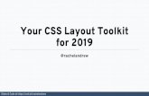 Your CSS Layout Toolkit for 2019Slides & Code at  Components of CSS Layout Flow Layout, Grid, Flexbox, Multiple-column Layout