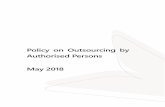 Policy on Outsourcing by Authorised Persons May 2018 › wp-content › uploads › MGA-Policy-on-Outs… · Policy on Outsourcing by Authorised Persons. All other authorised persons