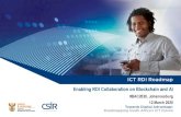 Enabling RDI Collaboration on Blockchain and AI · © 2017 Department Science and Technology 1 Enabling RDI Collaboration on Blockchain and AI #BAC2020, Johannesburg 12 March 2020