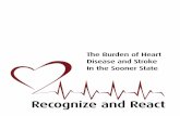 Recognize and React - Oklahoma document for web 6-13-06.pdfRecognize and React The Burden of Heart Disease and Stroke In the Sooner State. ... 5.Why? Oklahoma ranks in the top ten