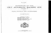 HANDBOOK OF THE COLT AUTOMATIC MACHINE GUN · HANDBOOK OF THE COLT AUTOMATIC MACHINE GUN, CALIBER .30. EQUIPMENT OF MAOIDNE-GUN COMPANY OR TROOP. Each machine-gun company or troop