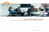 Cloud Audit Suite - Thomson Reuters · The united power of cloud audit suite ultimately provides a completely integrated, cloud-based solution, enabling increased accuracy and time