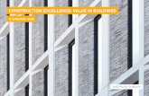 CONSTRUCTION EXCELLENCE: VALUE IN BUILDINGS · Coat hooks type 2 - accessible accommodation Two rows - upper edges fixed at 1100mm and 1800mm AFFL. Wardrobe type 3 - accessible. W1000