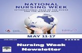 Nursing Week Newsletter · improvements that have led HPHA to being a leader of best practices. Nursing and quality healthcare experiences are two things Anne is passionate about.