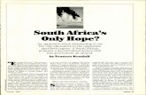 Reason Magazine - January 1987The Africaansehandelsinstituut (A I-ll), (repre- senting Afrikaans Businesses), have also put forward decentralist proposals. Both organiza-tions propose