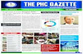 THE PHC GAZETTE › downloads › Newsletter 255-A3M.pdf · GP Clinics 20 Dental Clinics 01 Cat-II HCEs 03Matabs 13 Performance in Numbers Established under the provisions of the